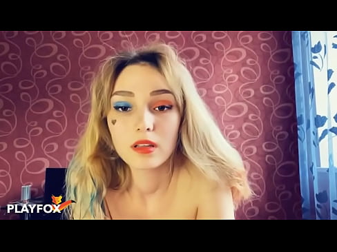 ❤️ Magiški virtualios realybės akiniai suteikė man sekso su Harley Quinn ❤️ Dulkinimo video prie mūsų ❌